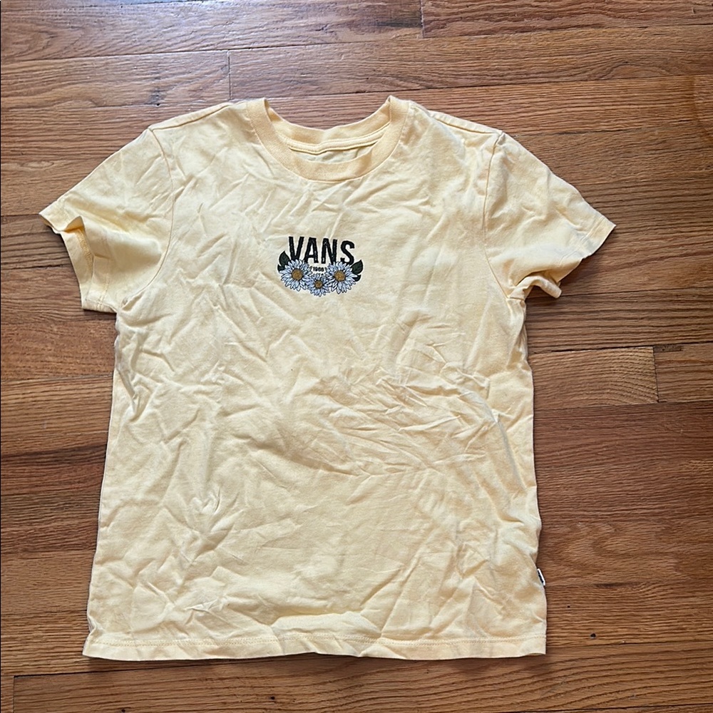 Vans Yellow Graphic T-Shirt